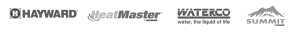 chauffes piscines. Hayward. HeatMaster. WaterCo water the liquid of life. Summit.